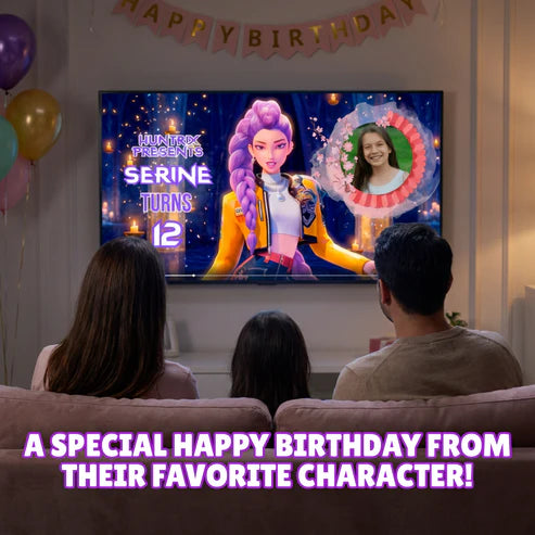 Personalized Rumi KPop Birthday Video