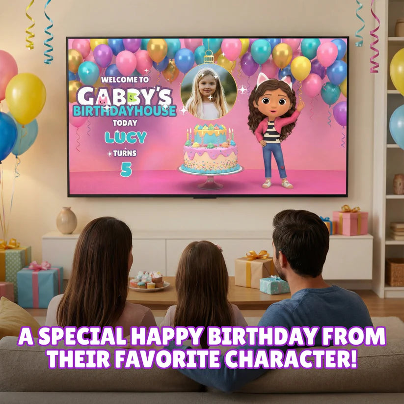 Gabby Personalized Birthday Video