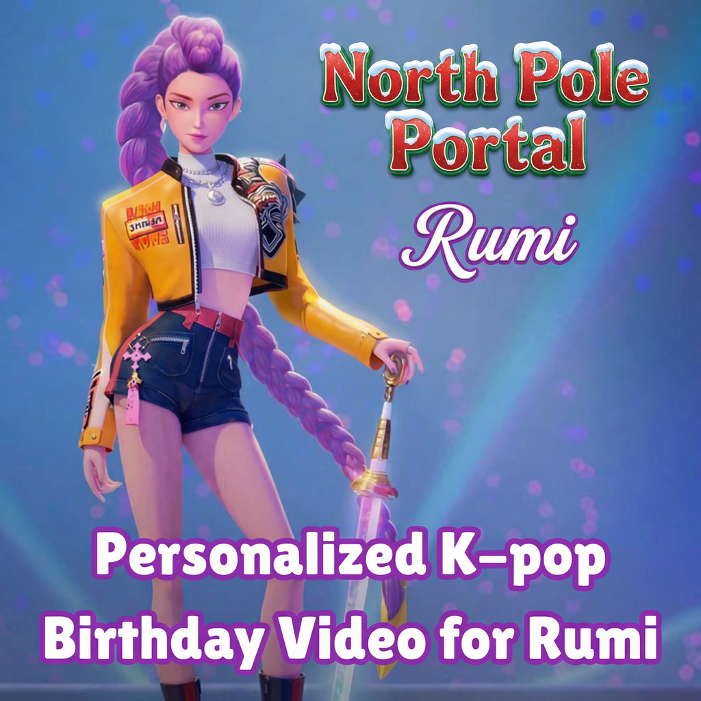 Personalized Rumi KPop Birthday Video