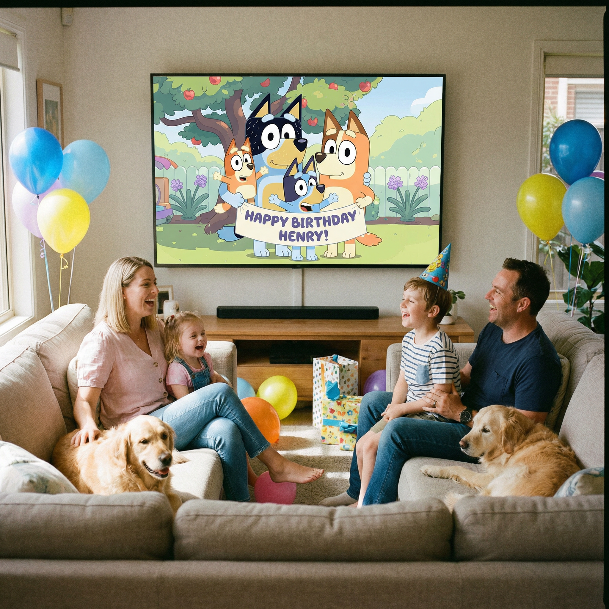 Personalized Happy Birthday video